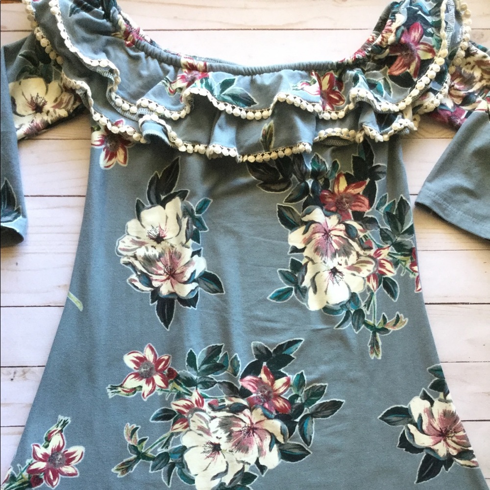 Off shoulder dress